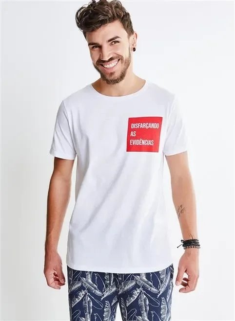 camiseta disfarçando as evidências camiseta disfarçando as evidências