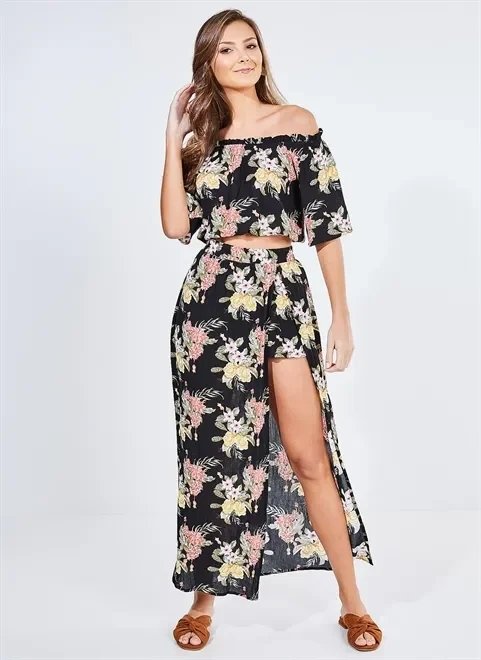 saia short gipsy estampado saia short gipsy estampado