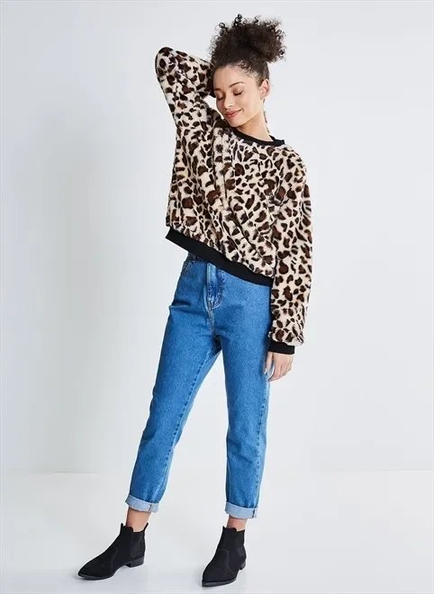 blusão pelinho onça blusão pelinho onça