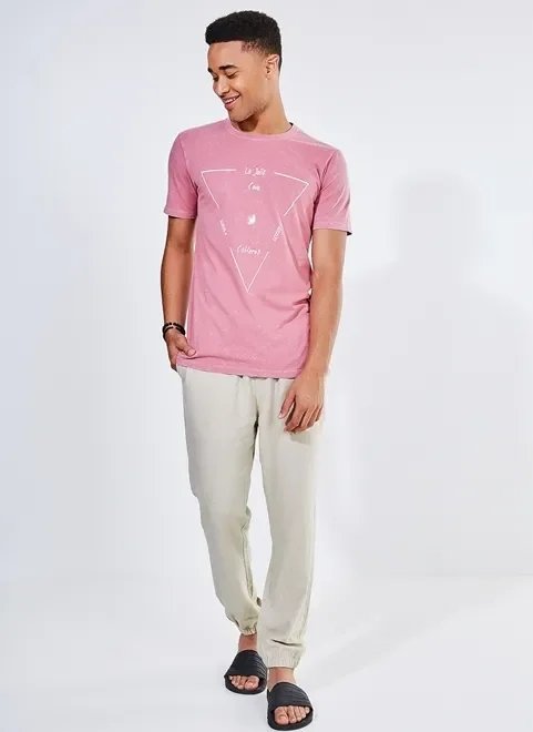 calça jogger com linho calça jogger com linho