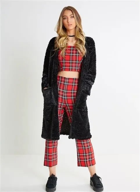 top cropped xadrez vermelho top cropped xadrez vermelho