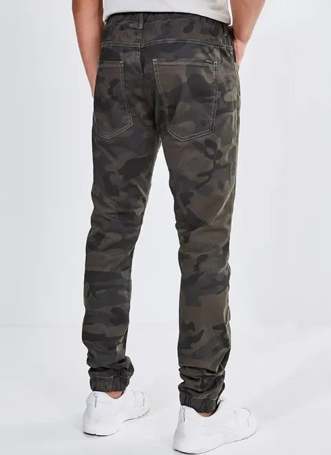 calça jogger camuflada calça jogger camuflada