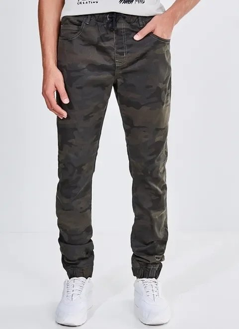 calça jogger camuflada calça jogger camuflada