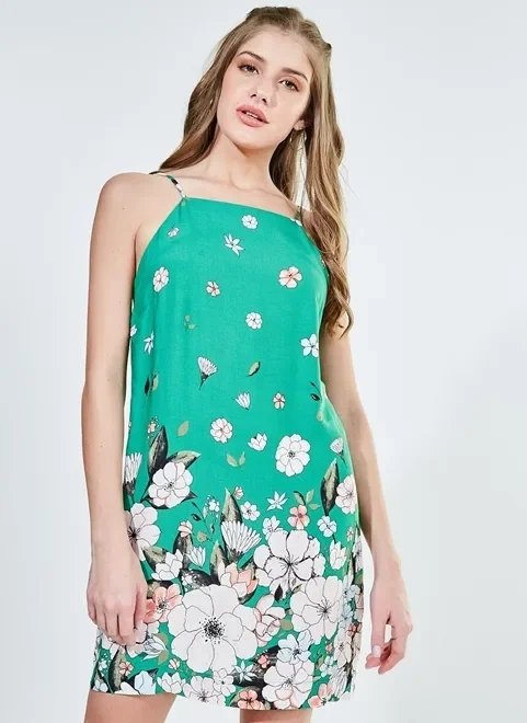 vestido estampado decote halter vestido estampado decote halter
