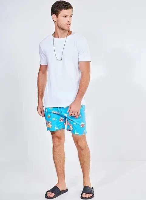 bermuda paper estampada bermuda paper estampada