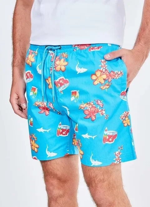 bermuda paper estampada bermuda paper estampada