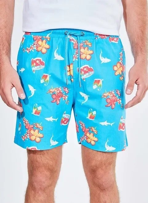 bermuda paper estampada bermuda paper estampada