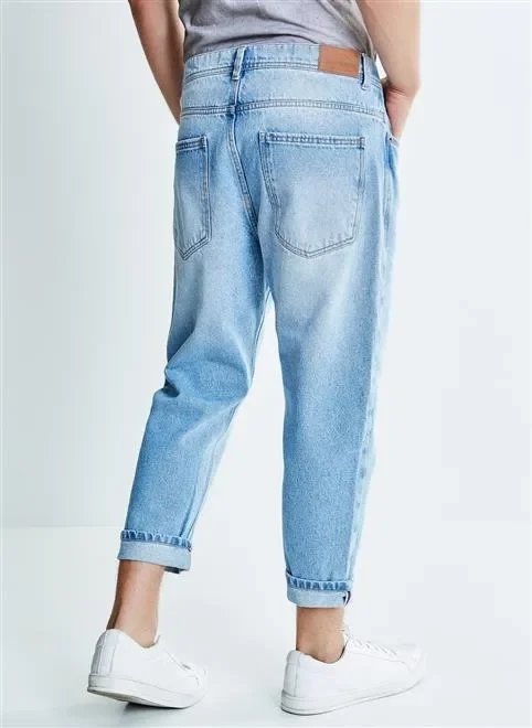 calça dad vintage em jeans calça dad vintage em jeans