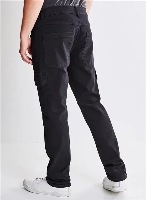 calça cargo em sarja calça cargo em sarja