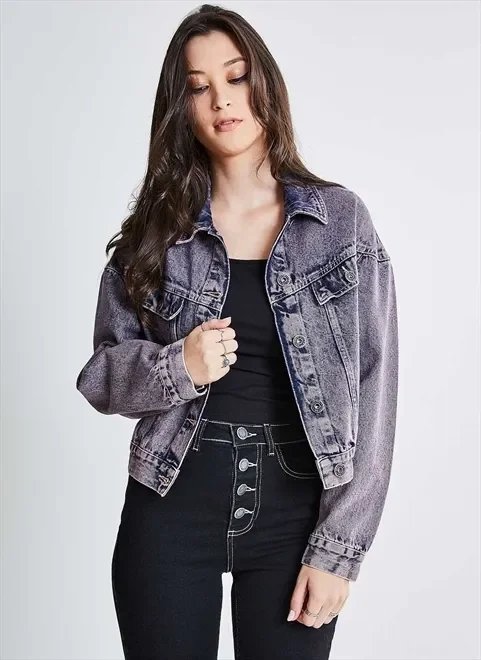 jaqueta jeans marmorizada jaqueta jeans marmorizada