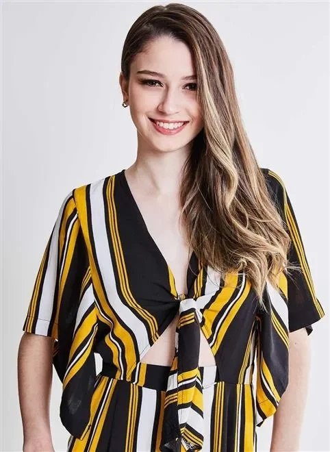 macacão listrado com nó macacão listrado com nó