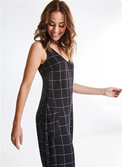 macacão midi flanela xadrez macacão midi flanela xadrez