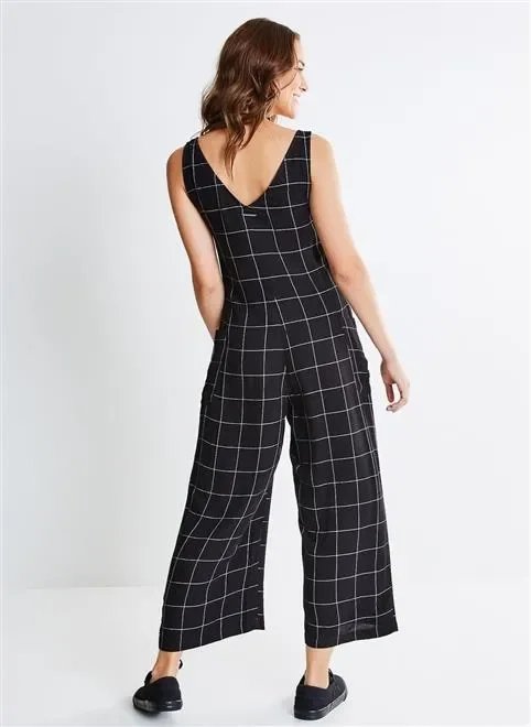 macacão midi flanela xadrez macacão midi flanela xadrez