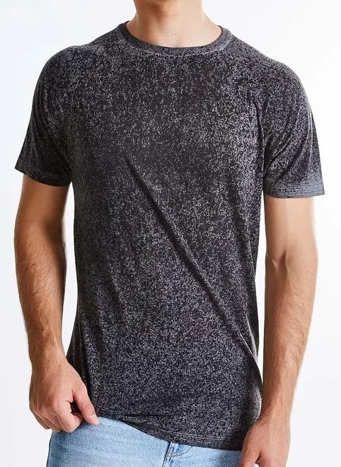 camiseta malha devorê chumbo camiseta malha devorê chumbo