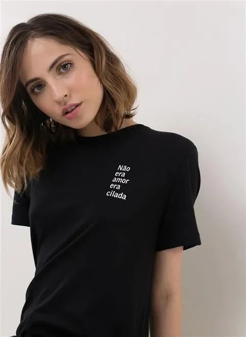 blusa tb não era amor era cilada blusa tb não era amor era cilada