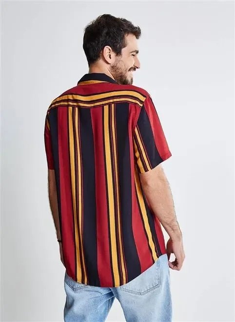 camisa listrada vertical camisa listrada vertical