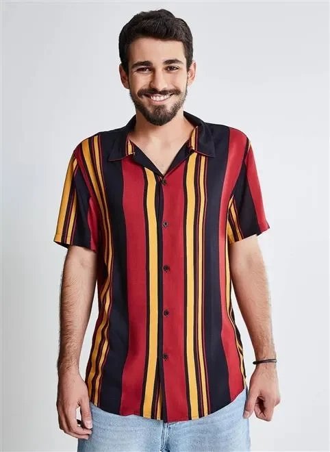 camisa listrada vertical camisa listrada vertical