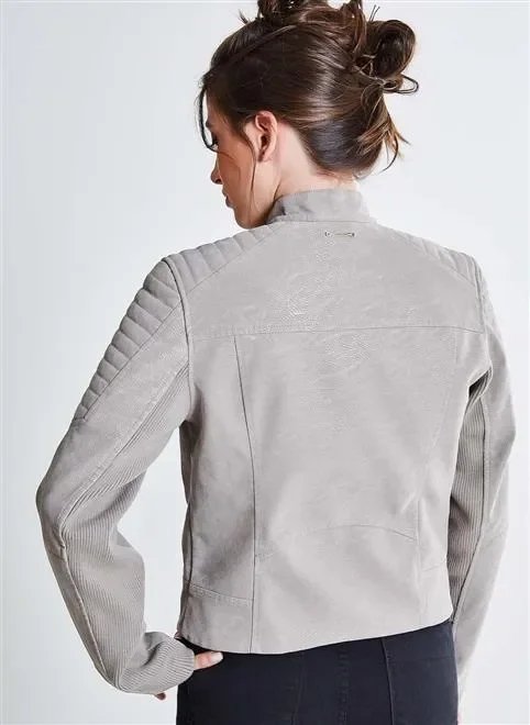 jaqueta biker detalhe em matelasse jaqueta biker detalhe em matelasse