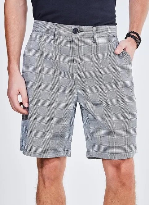 bermuda xadrez alfaiataria bermuda xadrez alfaiataria