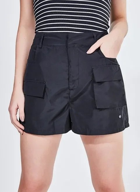 short cargo preto short cargo preto