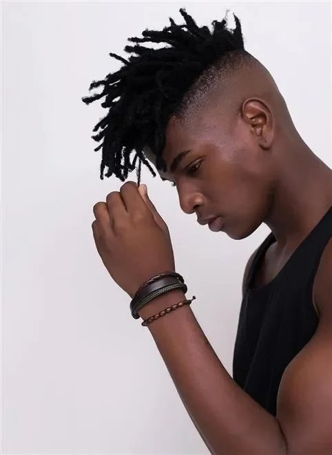 kit pulseiras marrom com verde militar kit pulseiras marrom com verde militar