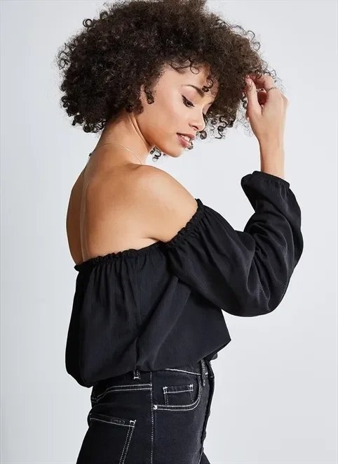 blusa ciganinha manga removível blusa ciganinha manga removível