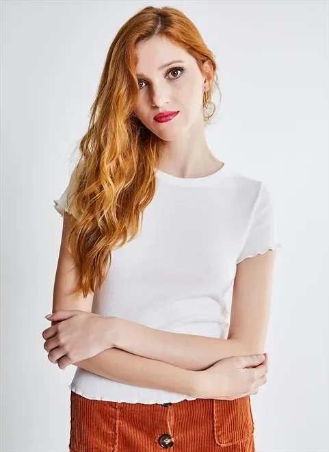 blusa básica ribana off white blusa básica ribana off white