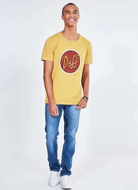 camiseta simpsons estampa duff camiseta simpsons estampa duff