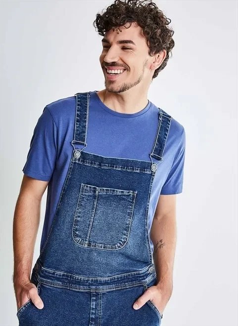 macacão jeans skinny macacão jeans skinny