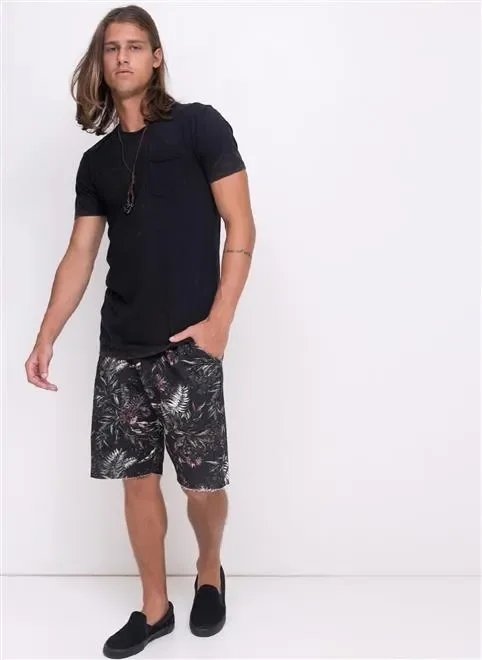 camiseta double marmorizada com bolso camiseta double marmorizada com bolso