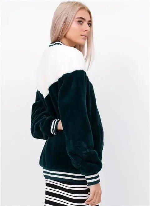 jaqueta bomber de pelo jaqueta bomber de pelo