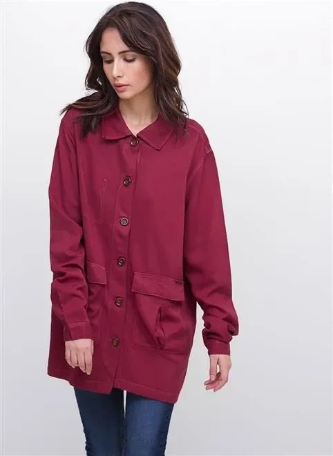 camisa alongada manga longa em viscose camisa alongada manga longa em viscose