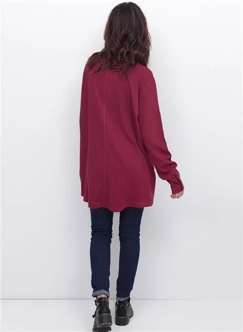 camisa alongada manga longa em viscose camisa alongada manga longa em viscose