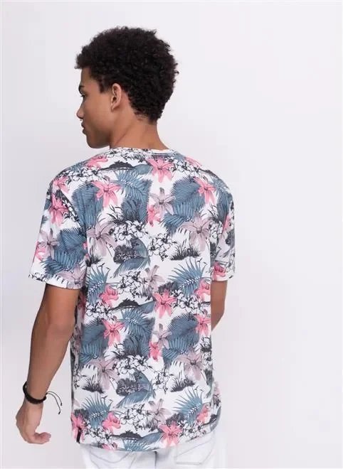 camiseta floral camiseta floral