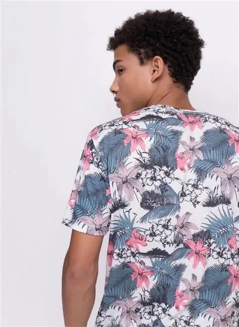 camiseta floral camiseta floral