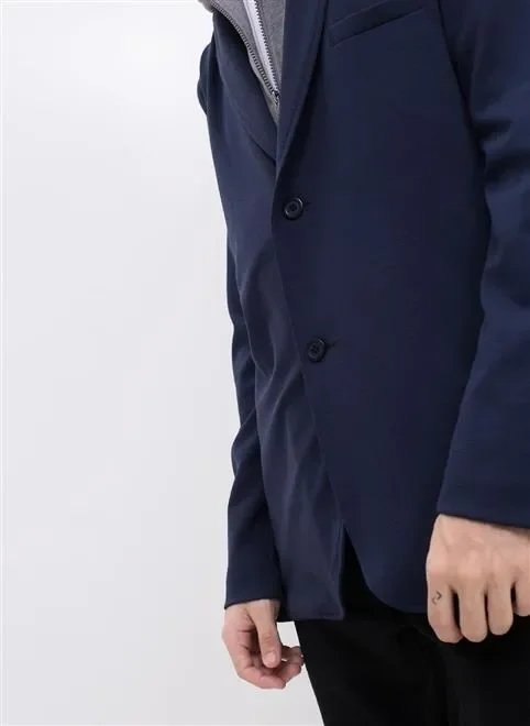 blazer com capuz em moletom blazer com capuz em moletom