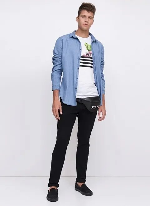 calça skinny em jeans black calça skinny em jeans black