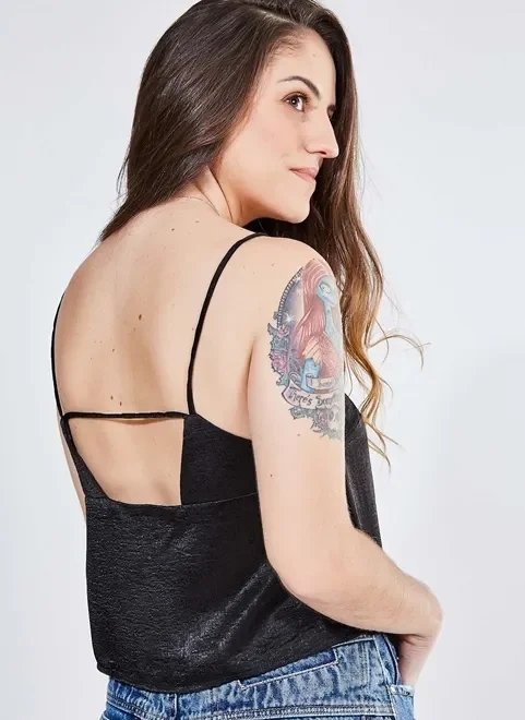 regata preta alças finas regata preta alças finas