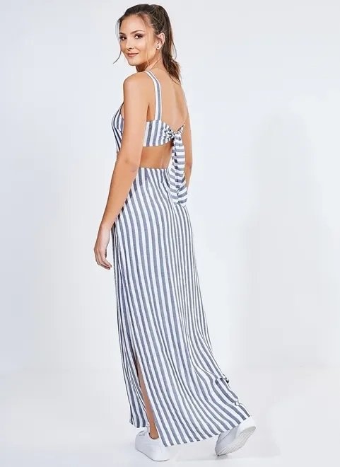 vestido longo acinturado vestido longo acinturado