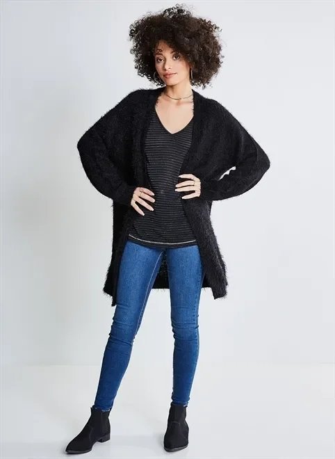 blusa alongada listrada blusa alongada listrada