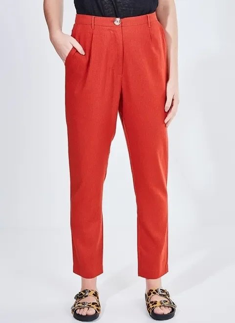 calça em alfaiataria com linho calça em alfaiataria com linho