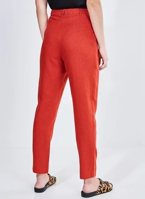calça em alfaiataria com linho calça em alfaiataria com linho