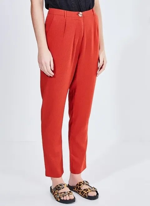 calça em alfaiataria com linho calça em alfaiataria com linho