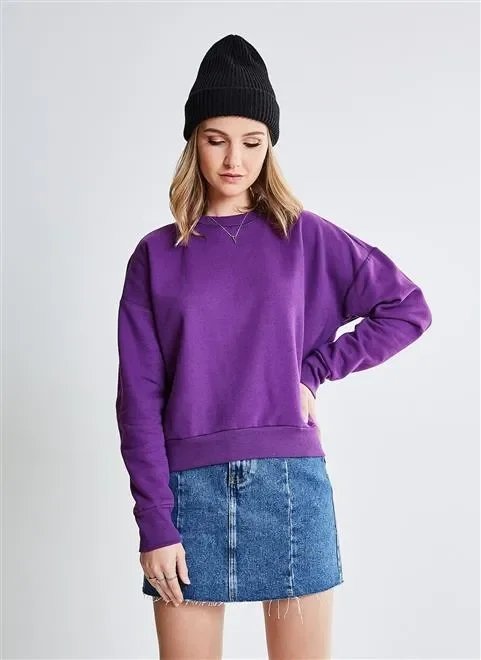 moletom básico roxo moletom básico roxo