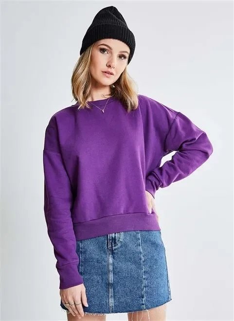 moletom básico roxo moletom básico roxo