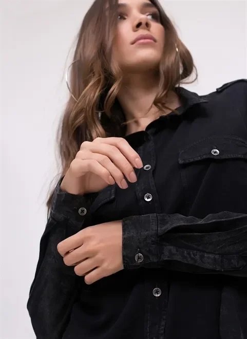 camisa jeans estonada camisa jeans estonada