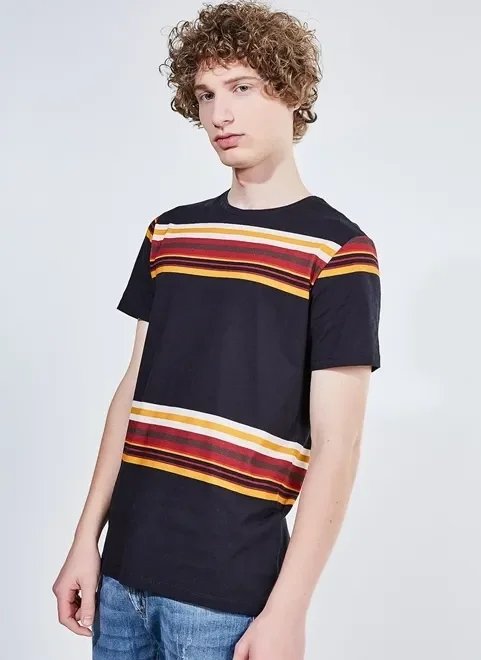 camiseta listras horizontais camiseta listras horizontais