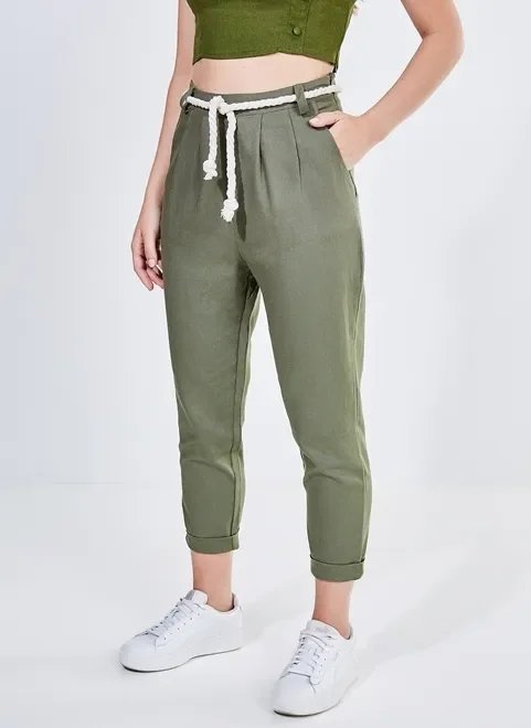 calça alfaiataria com cordão calça alfaiataria com cordão
