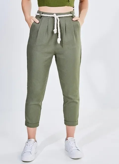 calça alfaiataria com cordão calça alfaiataria com cordão