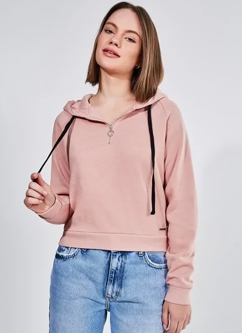 moletom liso com zíper moletom liso com zíper